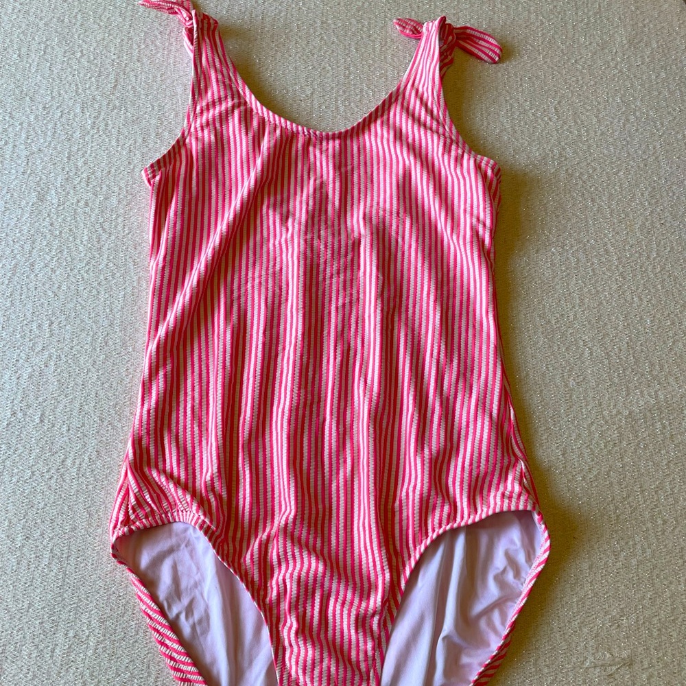 Seersucker one piece